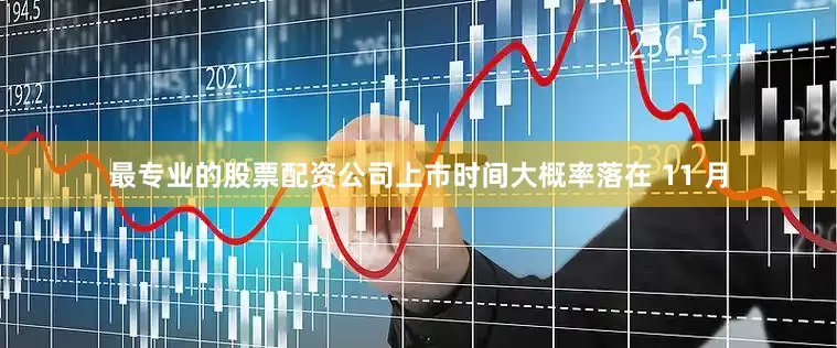 最专业的股票配资公司上市时间大概率落在 11 月